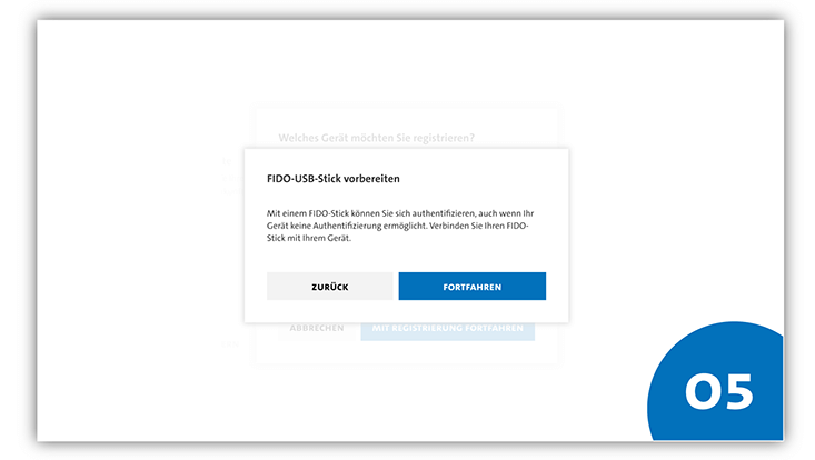 slides-fido-733x414-registrieren-6 Pop-up-Fenster mit „FIDO-USB-Stick vorbereiten“.