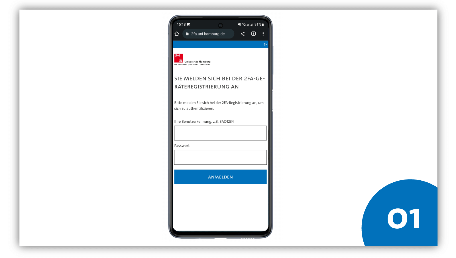 2. Android Gerät registrieren (Anleitung) RRZ Universität Hamburg