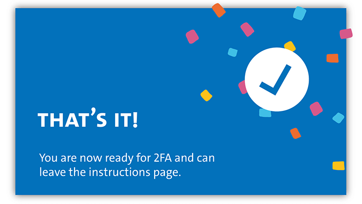 2FA instruction graphic.