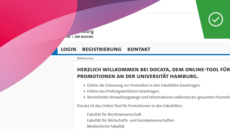 Screenshot of user interface