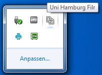 UHHShare Client Taskbar